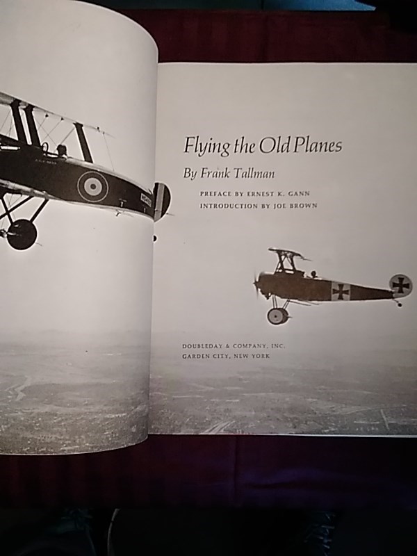 OEA Auctions - Book - Flying The Old Planes - By Frank Tallman ...